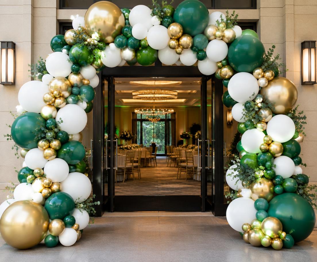 Balloon Decor event setup